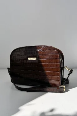 The Code Bandolera casandra chocolate Marr&oacute;n oscuro Sale