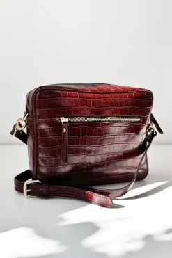 The Code Bandolera charlotte praline Marr&oacute;n Outlet