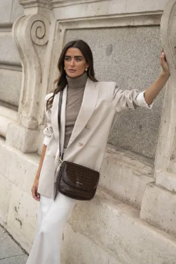 The Code Bandolera claudia chocolate Marr&oacute;n oscuro Hot