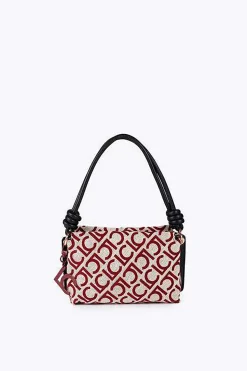 Lola Casademunt Bandolera LC Estampado granate Clearance