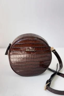 The Code Bandolera olimpia coco chocolate Marr&oacute;n oscuro Sale