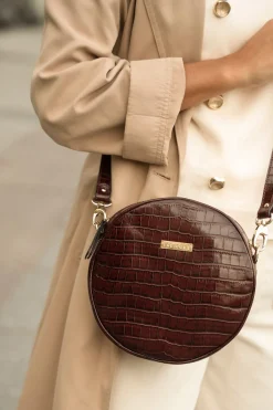 The Code Bandolera olimpia coco chocolate Marr&oacute;n oscuro Sale