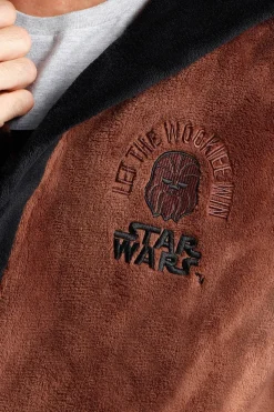 Admas Bata midi calentita Disney Star Wars para hombre marr&oacute;n