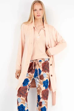 Gisela Bata tejido polar elástico rosa Outlet