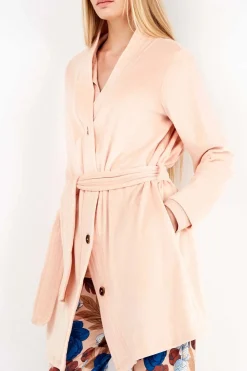 Gisela Bata tejido polar elástico rosa Outlet