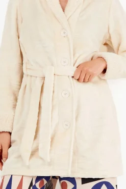 Gisela Bata textura peluche beige Online