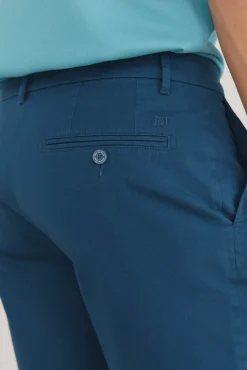 Pedro del Hierro Bermuda chino premium flex Azul Best