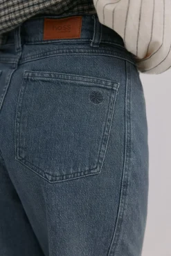 Hoss Intropia Bibiana. Vaquero con doble abotonadura Gris Discount