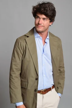 Cloking Blazer Casual Verde Online
