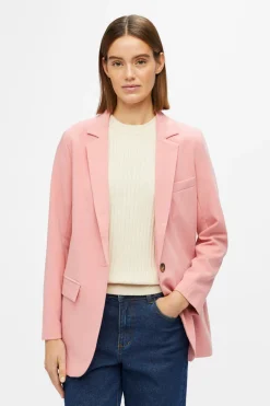 Object Blazer clásica Rosa Sale