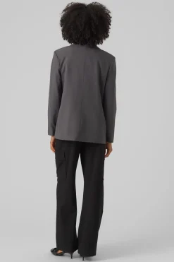 Vero Moda Blazer clásica corte recto Gris New