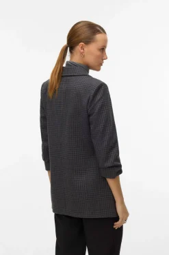 Vero Moda Blazer con manga 3/4 Gris oscuro Best