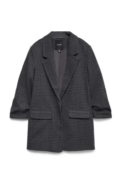 Vero Moda Blazer con manga 3/4 Gris oscuro Best