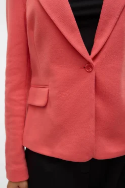 Vero Moda Blazer de mujer manga larga con bolsillos Coral New