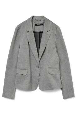 Vero Moda Blazer de mujer manga larga con bolsillos Gris oscuro Sale