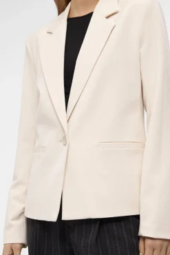 Object Blazer entallada manga larga Beige Discount