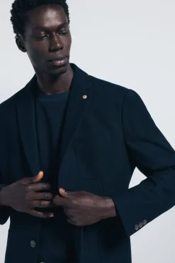 Springfield Blazer ojo de perdiz azul Online