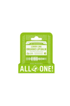 Dr. Bronner's Bálsamo labial orgánico "Limón-Lima" verde Hot