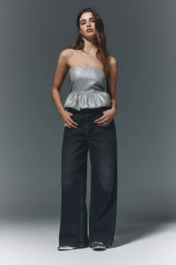 High Spirits Blusa Bubblé gris Hot