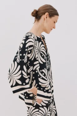 Cortefiel Blusa estampada Multicolor Online