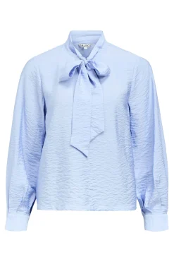 Object Blusa lazo viscosa Azul Hot