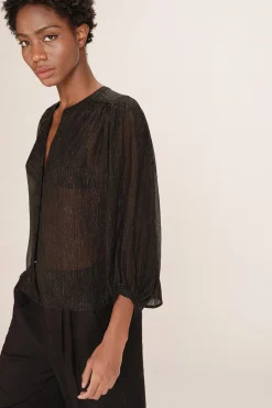Grace & Mila Blusa lúrex Negro Online