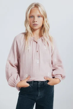 Springfield Kids Blusa manga larga niña rosa Sale