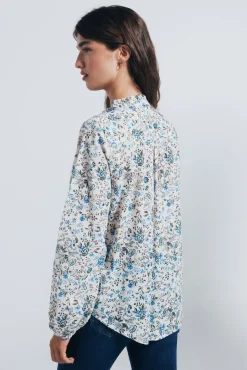 Springfield Blusa plumetti lace azul Clearance