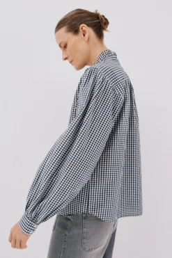 Cortefiel Blusa rayas cuello volantes Multicolor Outlet