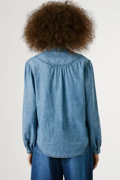 Pepe Jeans Blusa vaquera regular azul Hot