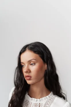 High Spirits Blusa Whimsy beige Clearance