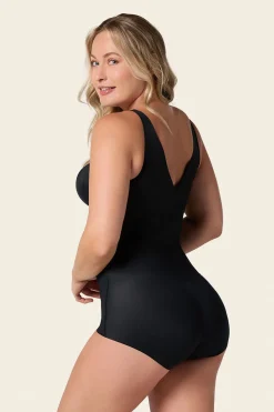 Leonisa Body faja moldeador de aspecto invisible en glúteos negro Discount