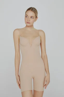 Ivette Bridal Body Pantalón Push-Up Second Skin beige New