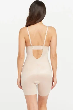 Spanx Body reductor escote U beige nude Best
