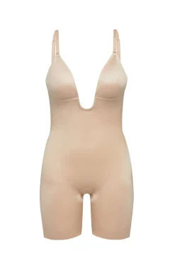 Spanx Body reductor escote U beige nude Best