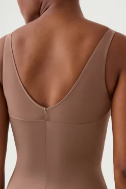 Spanx Body tanga de compresión tul y satén Shaping satin nude Sale