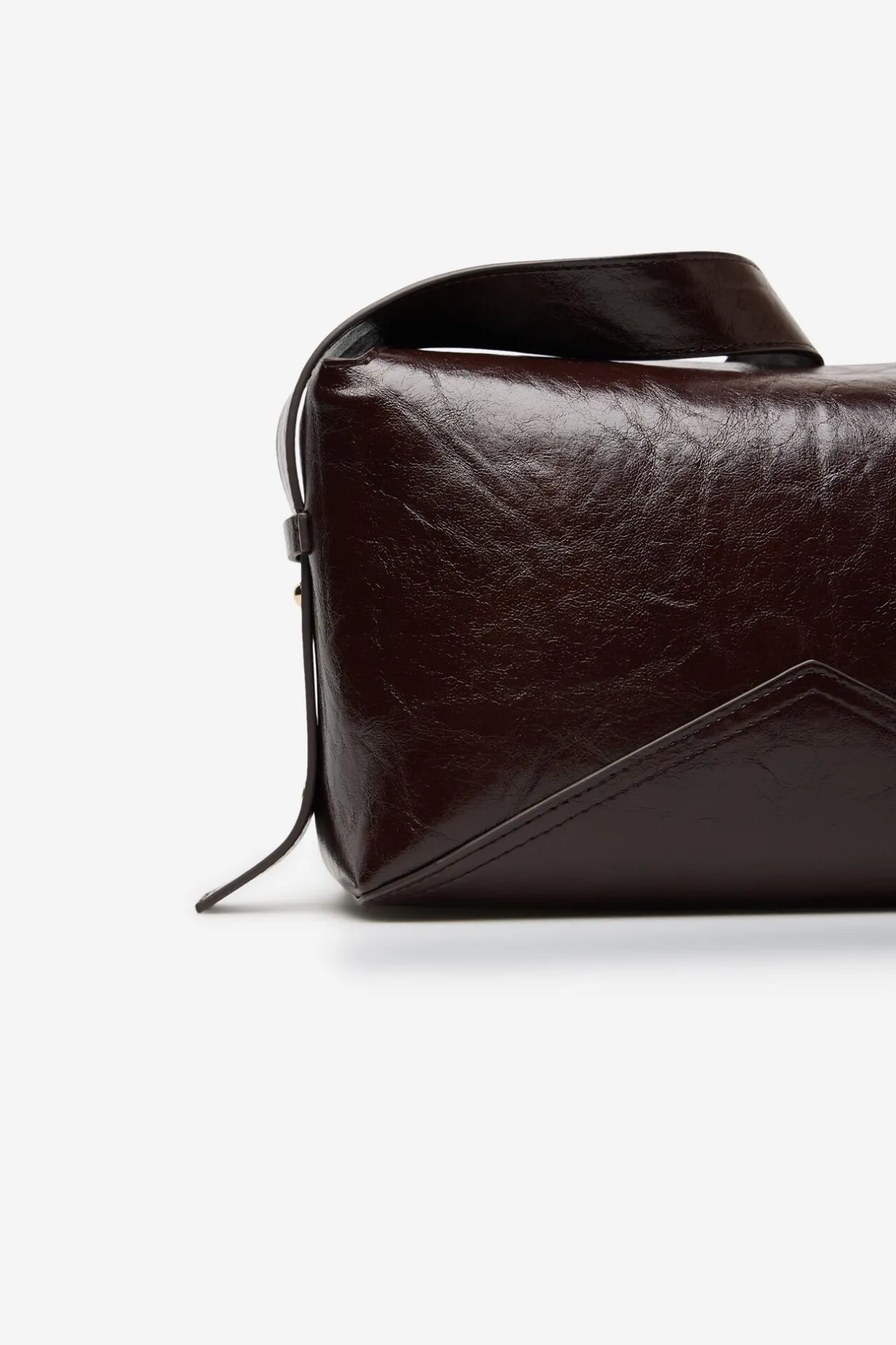 Cortefiel Bolsillo hombro cortes Granate