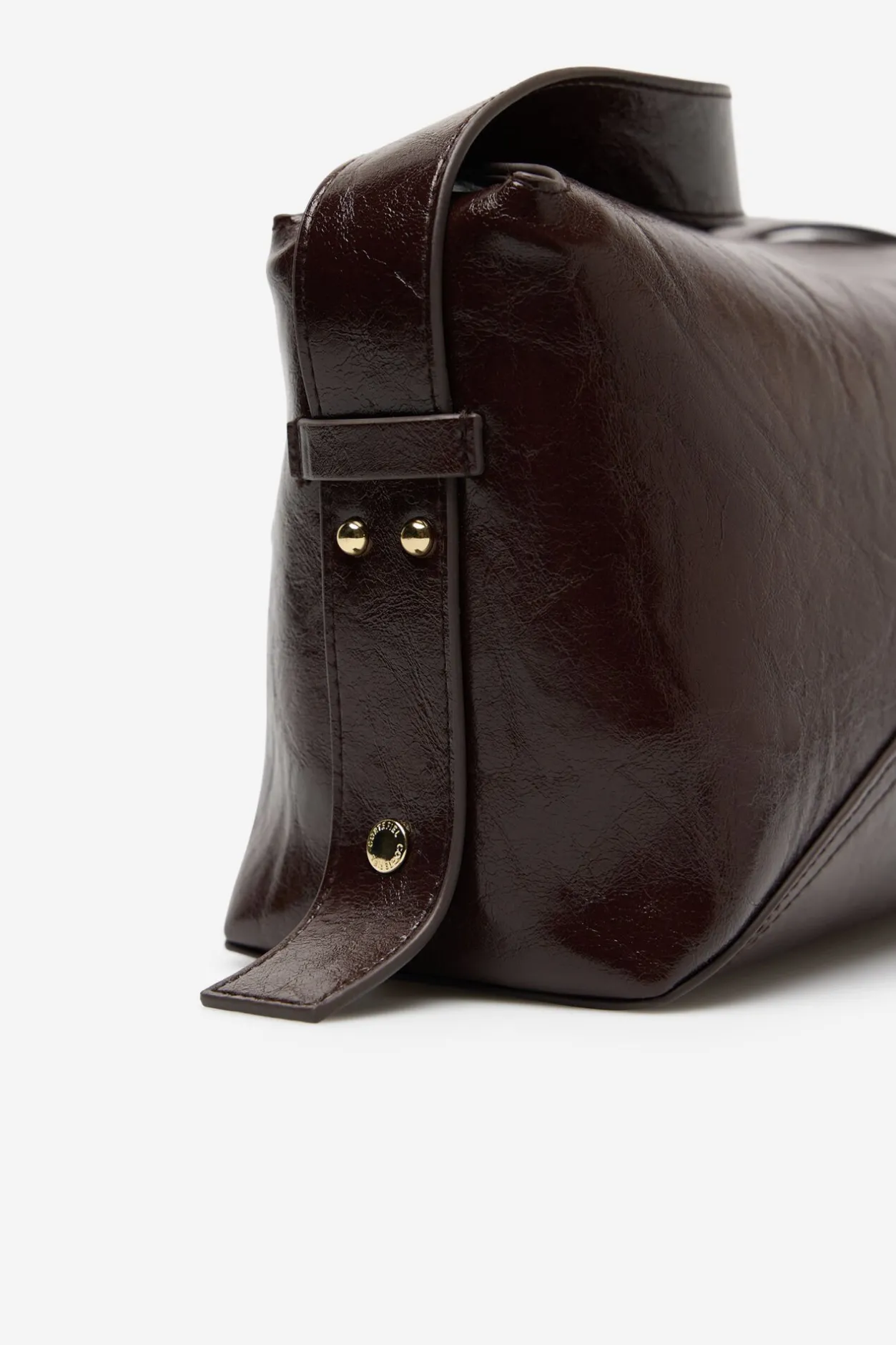 Cortefiel Bolsillo hombro cortes Granate