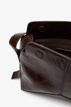 Cortefiel Bolsillo hombro cortes Granate