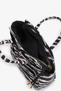 Vilanova Bolso Acolchado Estampado de Cebra beige Best