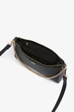Vilanova Bolso bandolera con cadena Negro Sale