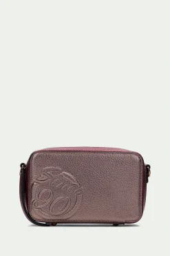 Hispanitas Bolso bandolera cremallera since 90 Marrón Outlet