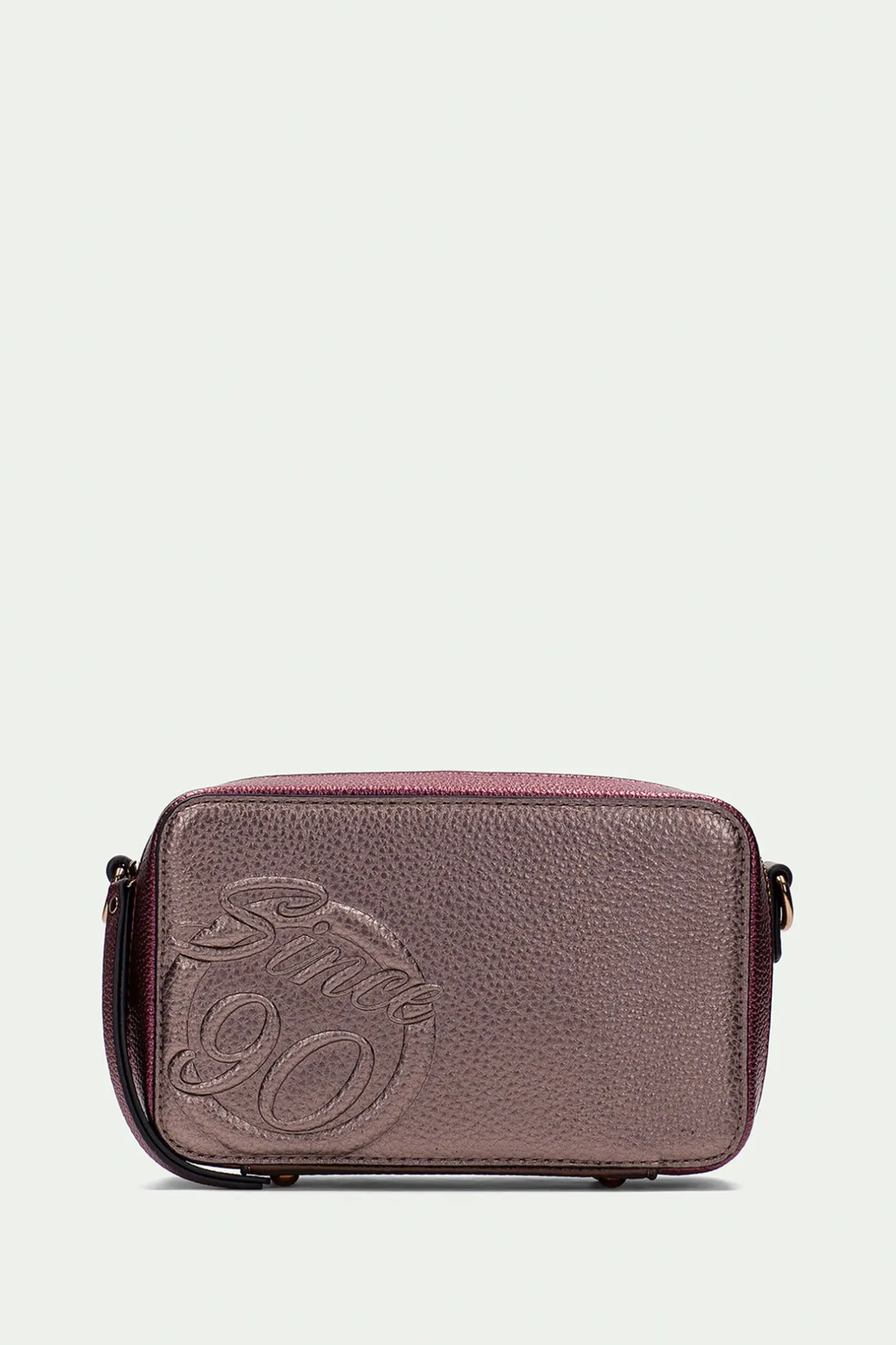 Hispanitas Bolso bandolera cremallera since 90 Marrón Outlet