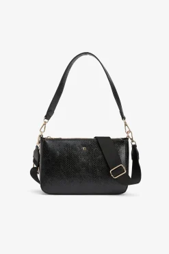 Vilanova Bolso Bandolera Efecto Serpiente Negro Online