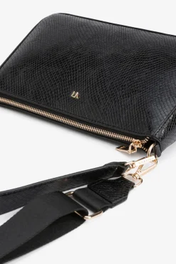 Vilanova Bolso Bandolera Efecto Serpiente Negro Online