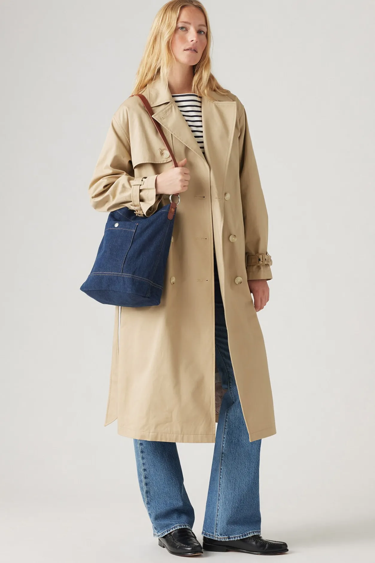 Levi's Bolso bucket Heritage Azul Clearance