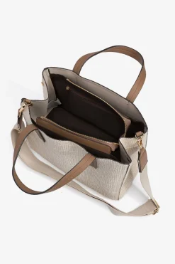 Vilanova Bolso city 3 compartimentos texturizado Marfil Hot