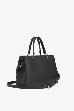 Vilanova Bolso City Efecto Piel Negro New