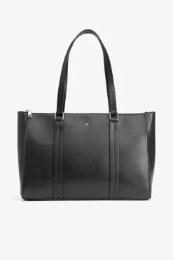 Vilanova Bolso City Efecto Piel Negro Discount