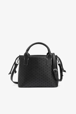 Vilanova Bolso city efecto piel perforada Negro Clearance